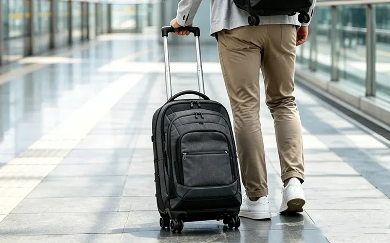 旅行用トロリーバッグに最適な素材: 耐久性とデザインの融合